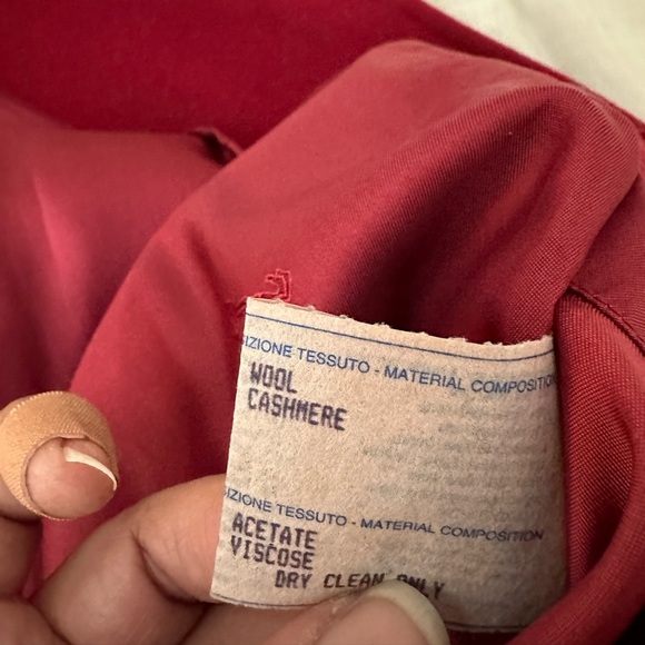 Burberry Wool Cashmere Tailored Coat - Picture 8 of 9